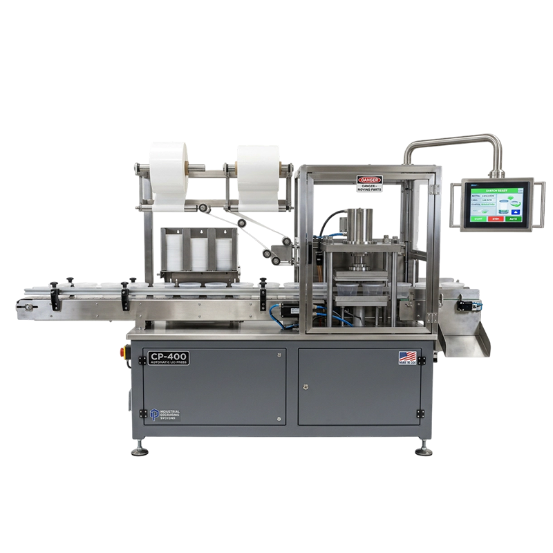 Fully Automatic Aluminum Foil Container Lidding and Sealing Machine