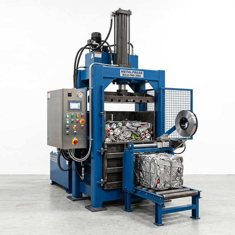 Hydraulic Baler for Aluminum Foil Scrap Hydraulic Baler for Aluminum Foil Scrap
