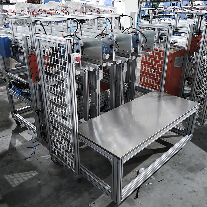 Fully Automatic Finished Product Stacking and Organizing System