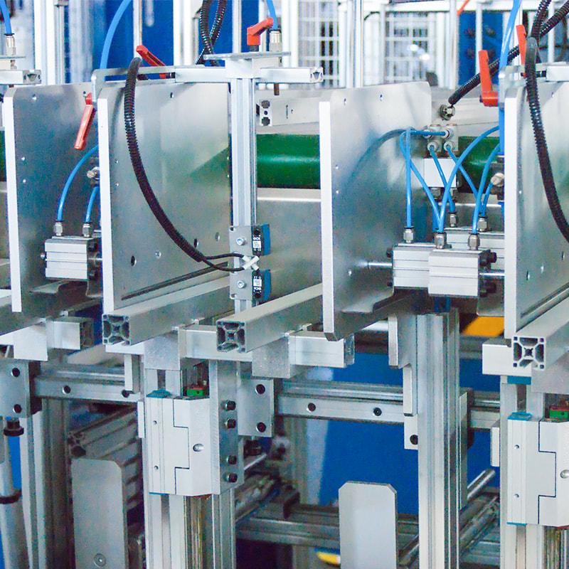 Fully Automatic Finished Product Stacking and Organizing System