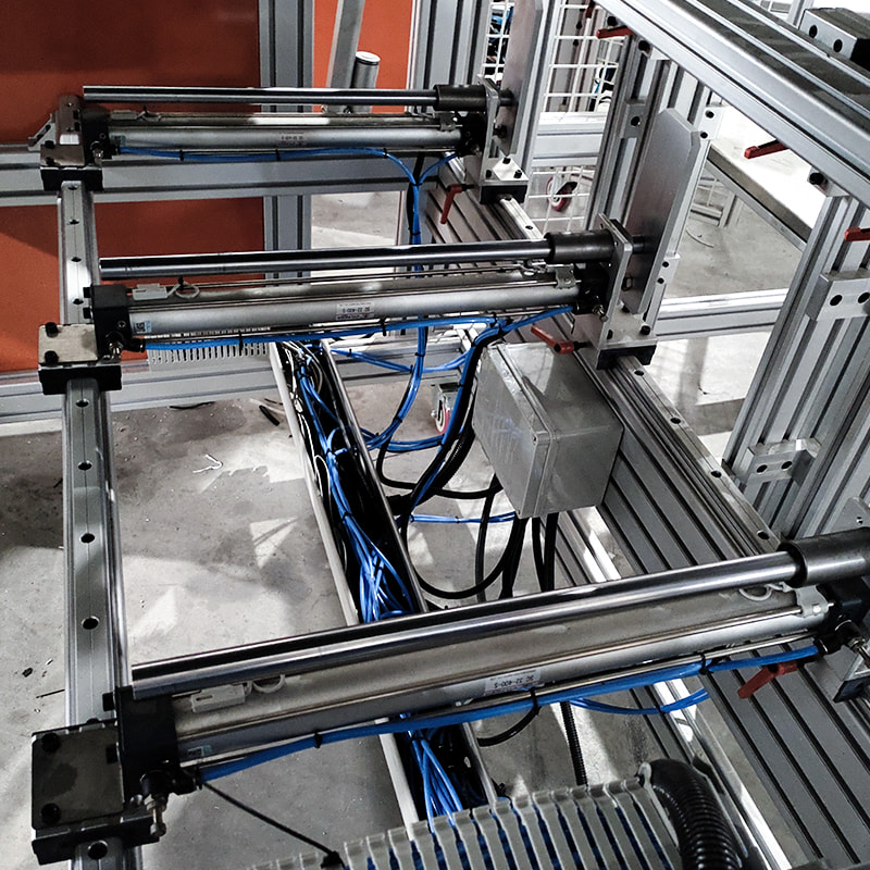 Fully Automatic Finished Product Stacking and Organizing System